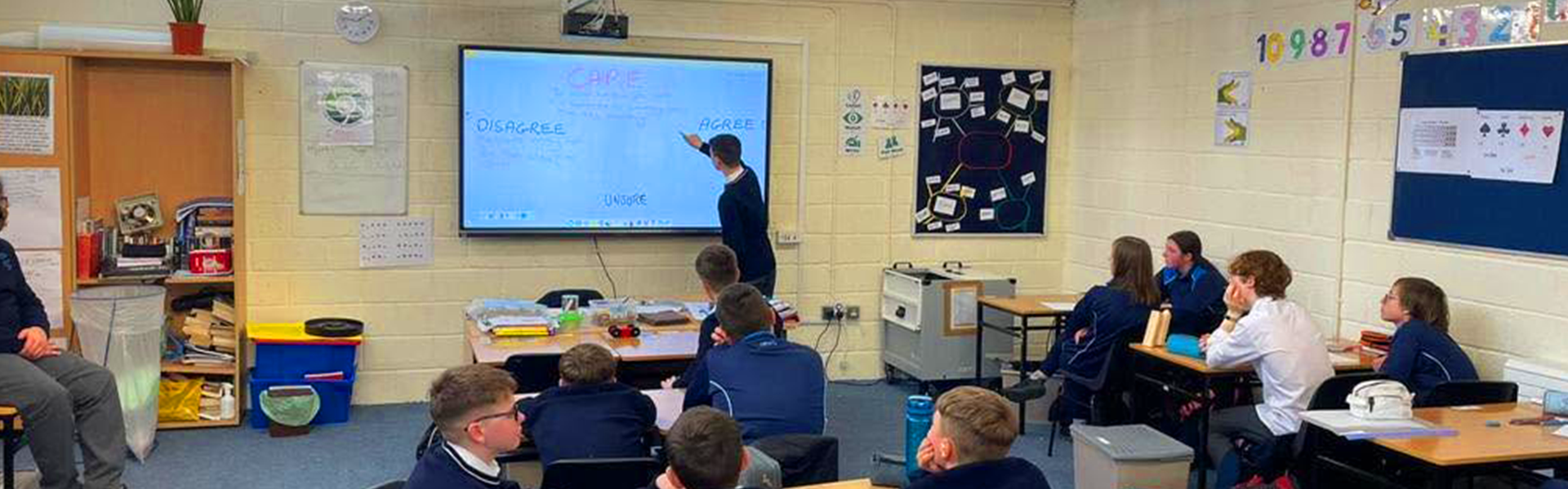 Raheen College classroom